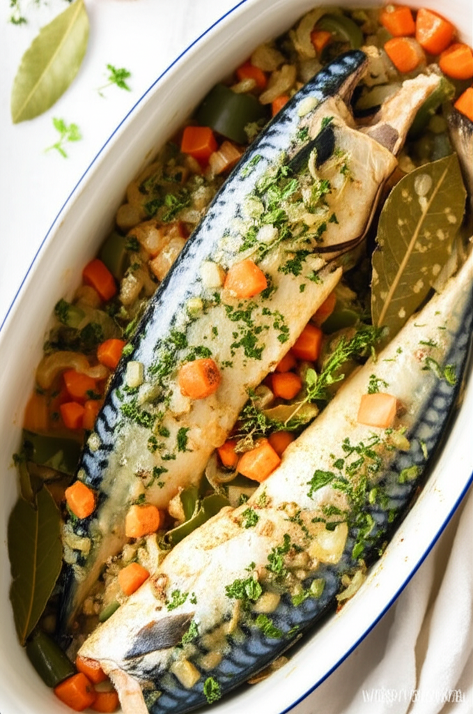 Baked Mackerel image