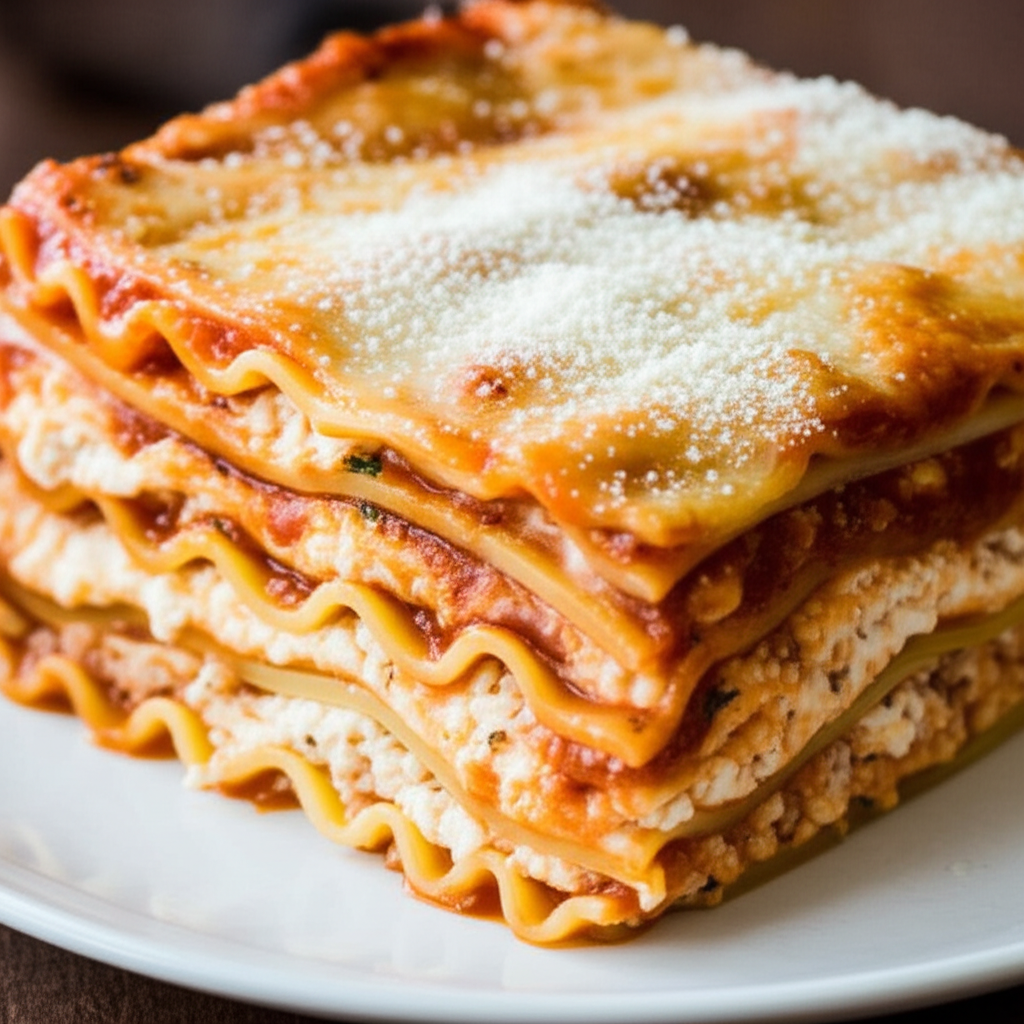 4 Cheese Lasagna image