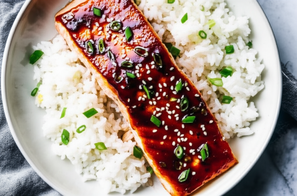 Baked Oriental Salmon image