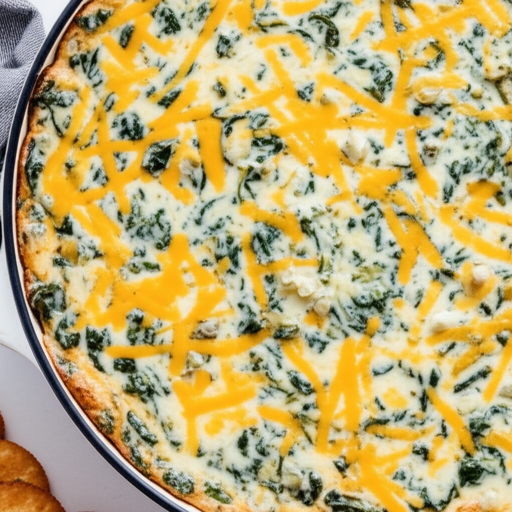 4 Cheese Spinach Artichoke Dip image