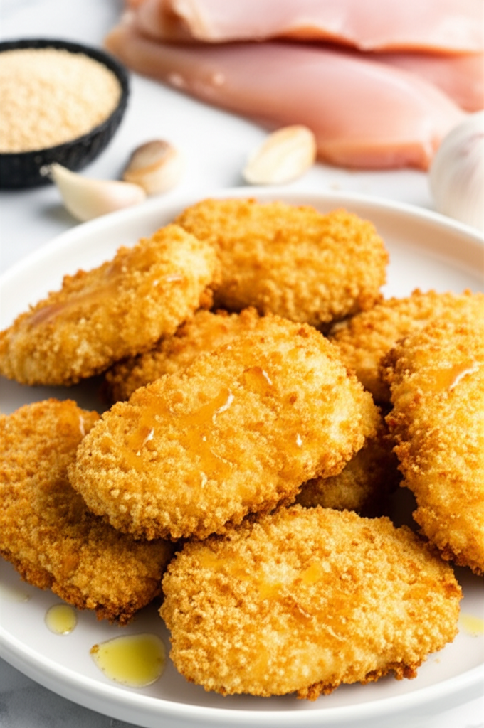 Baked Panko Chicken Nuggets image