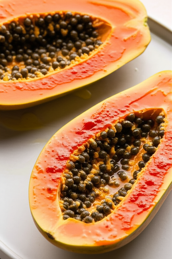 Baked Papaya image