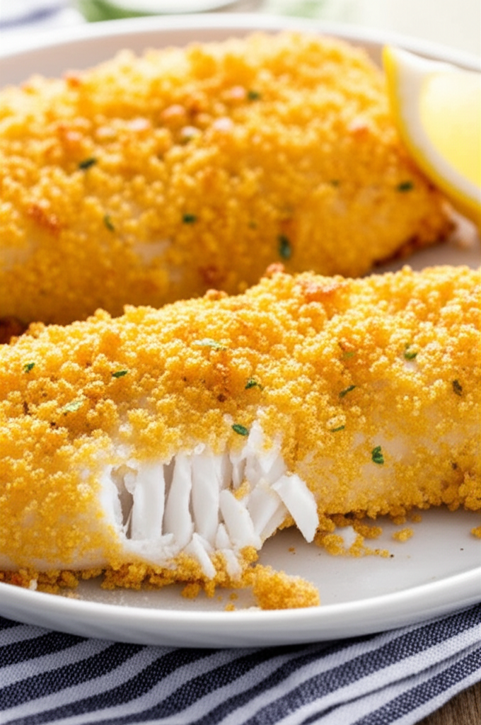 Baked Parmesan Roughy image