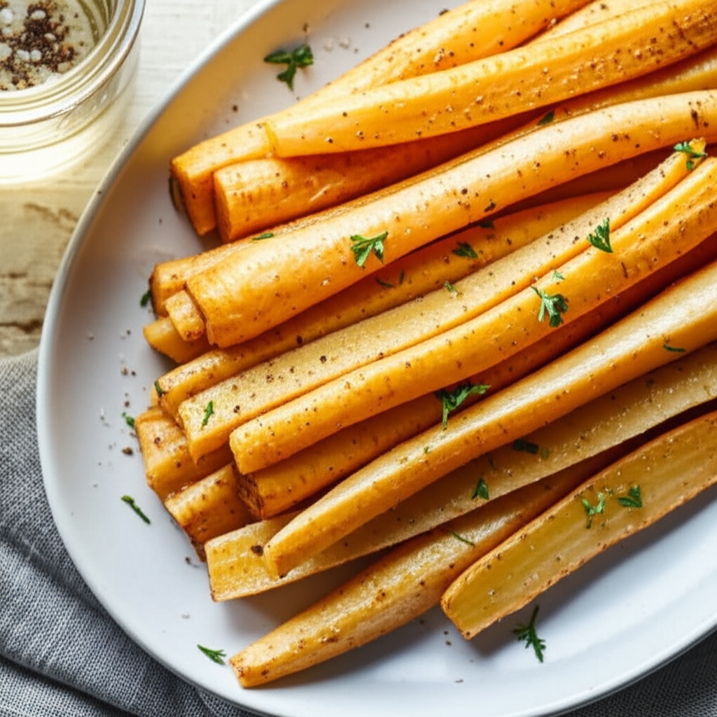 Baked Parsnips Irish Recipe image