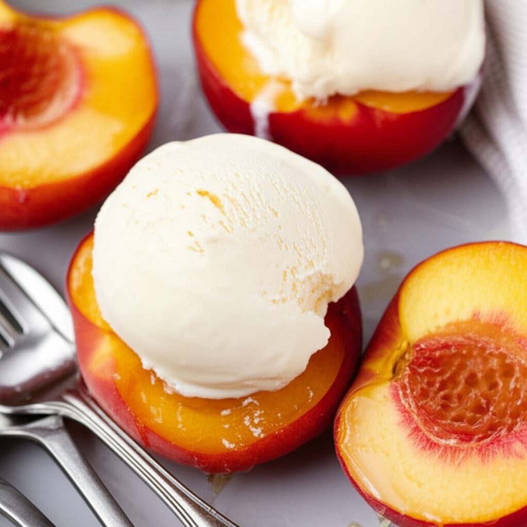 Baked Peach image