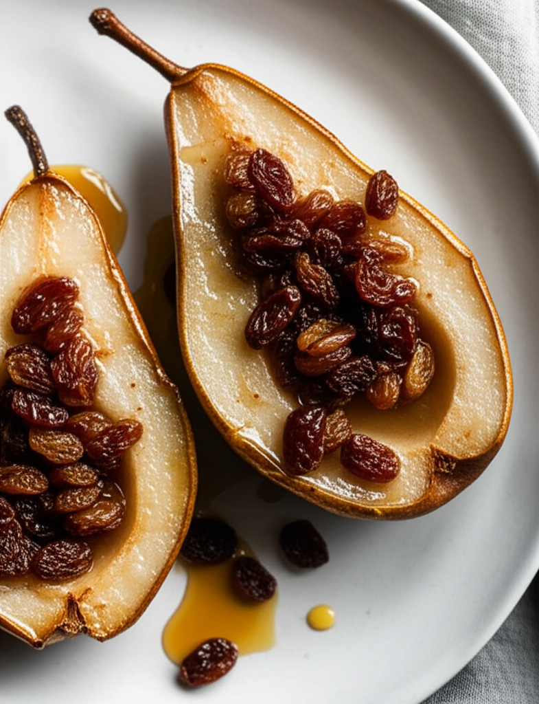 Baked Pears With Raisins image
