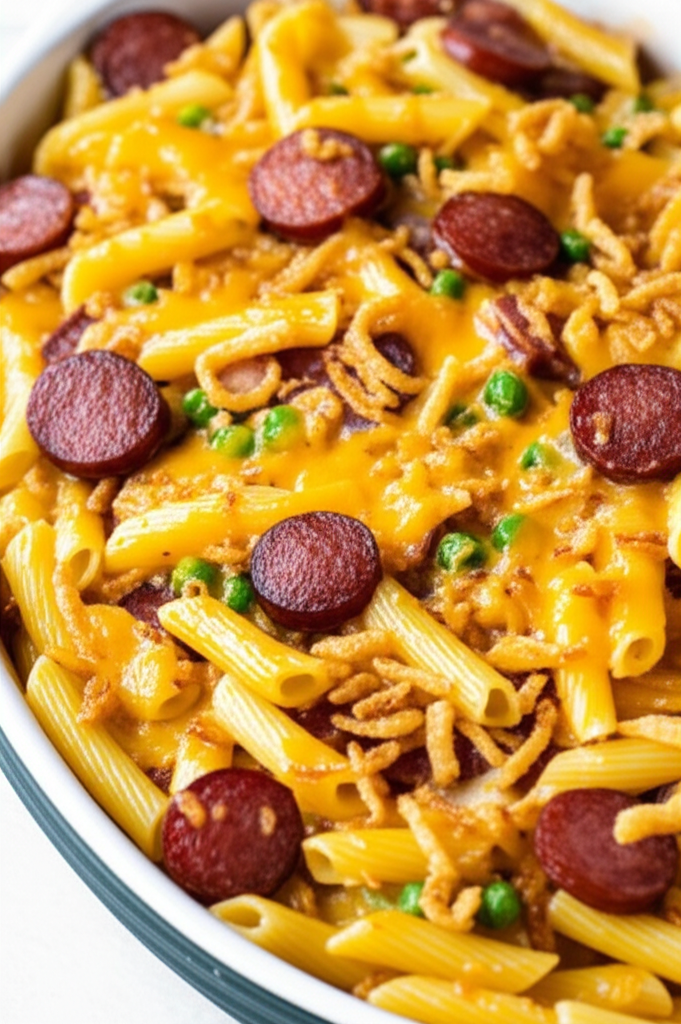 Baked Penne And Kielbasa image