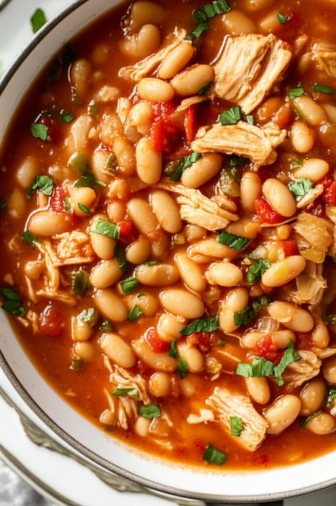 4 Ingredient Chicken Chili image