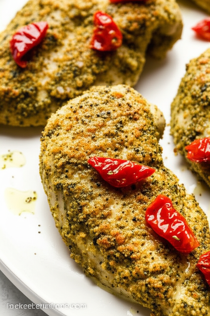 Baked Pesto Chicken image