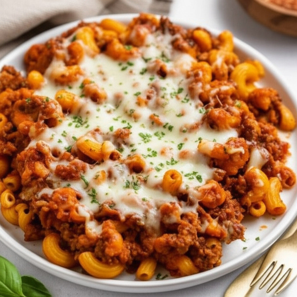 Baked Pizza Mac image