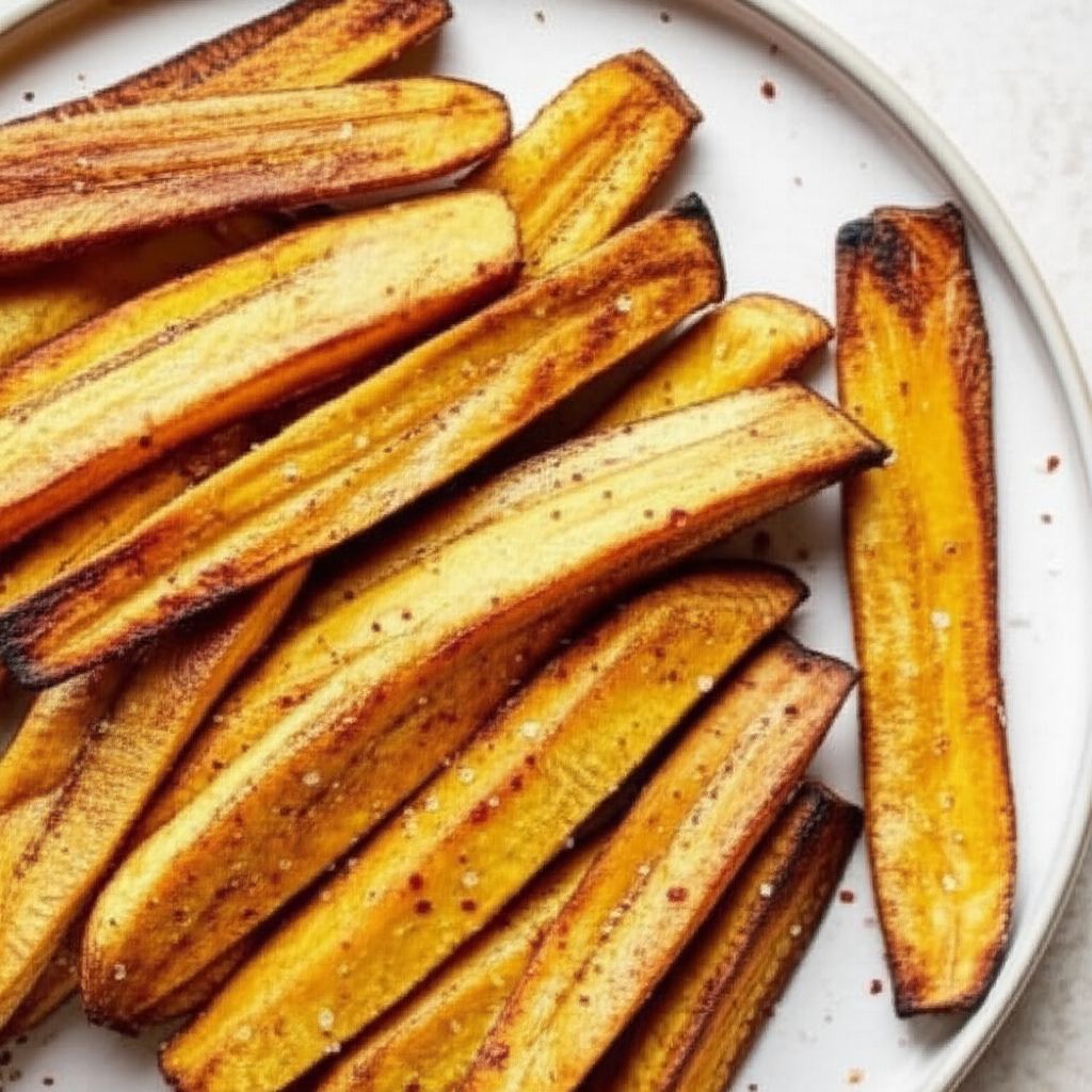 Baked Plantain Fries image