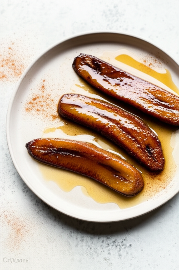 Baked Plantains Cooking Bananas image