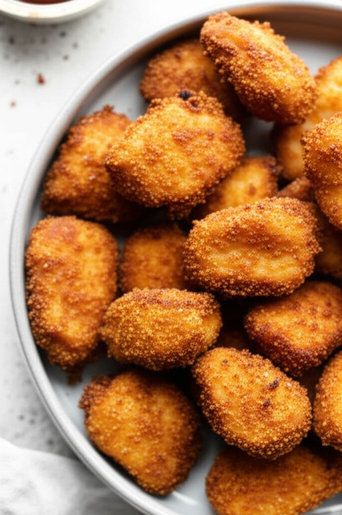 Baked Popcorn Chicken image