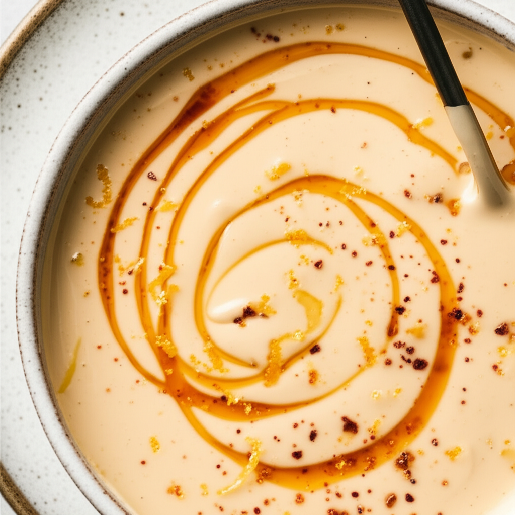 Orange And Tahini Dressing image