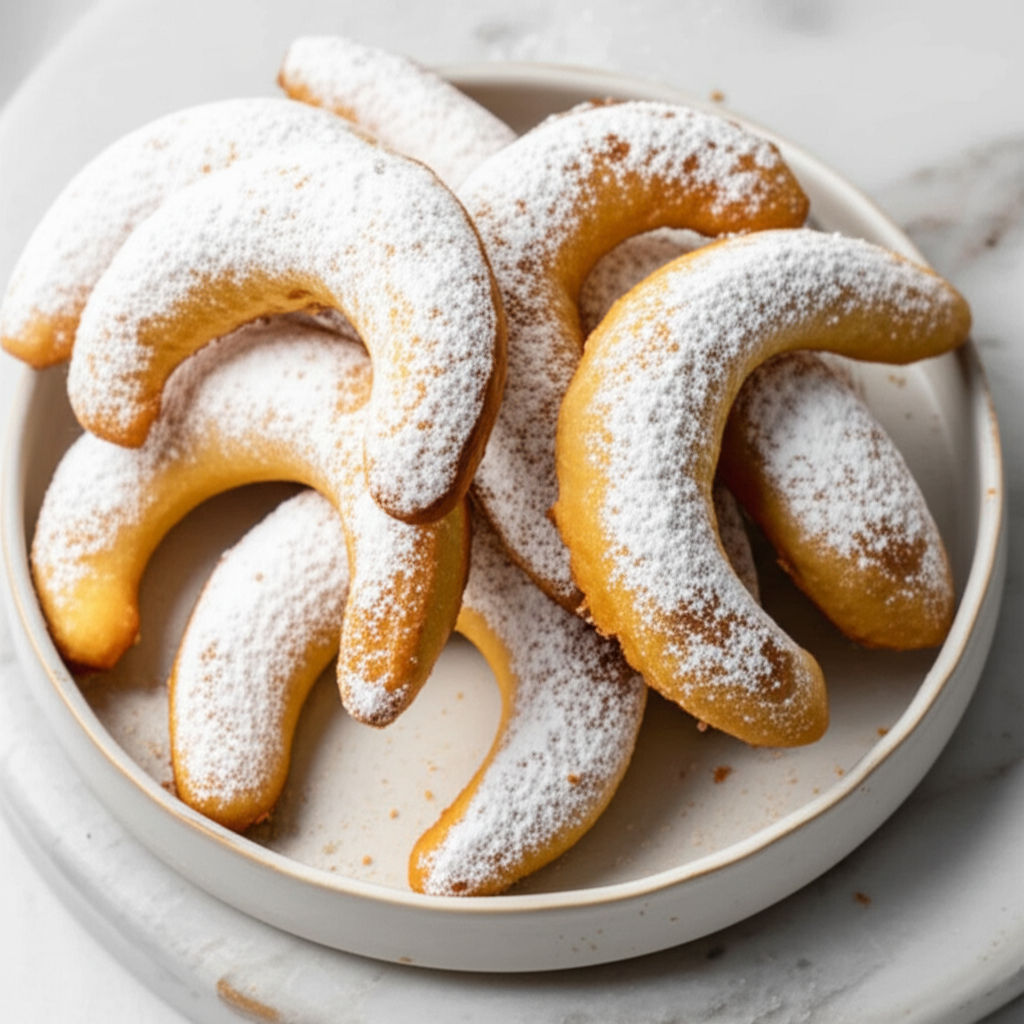 Orange Blossom Almond Pastries image