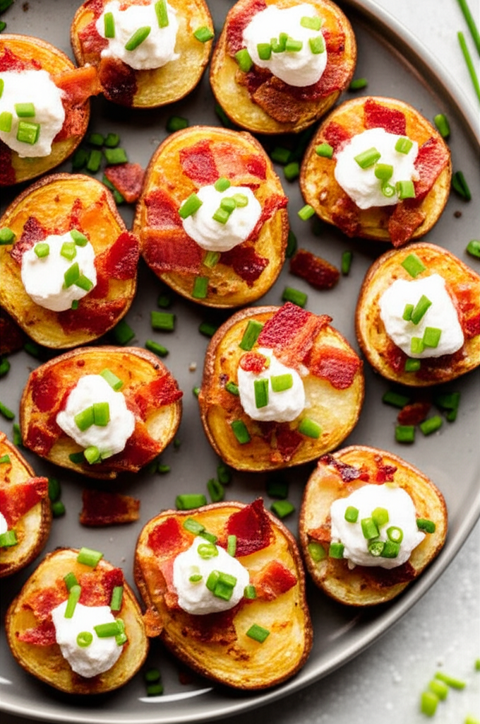 Baked Potato Bites image