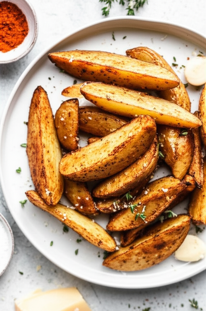 Baked Potato Wedges image