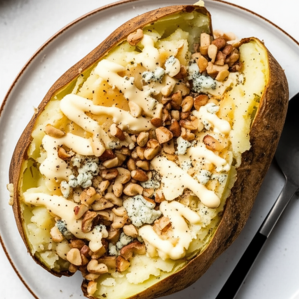 Baked Potato With Nuts image