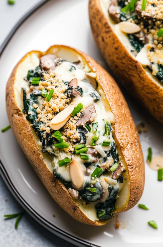 Baked Potatoes Florentine image