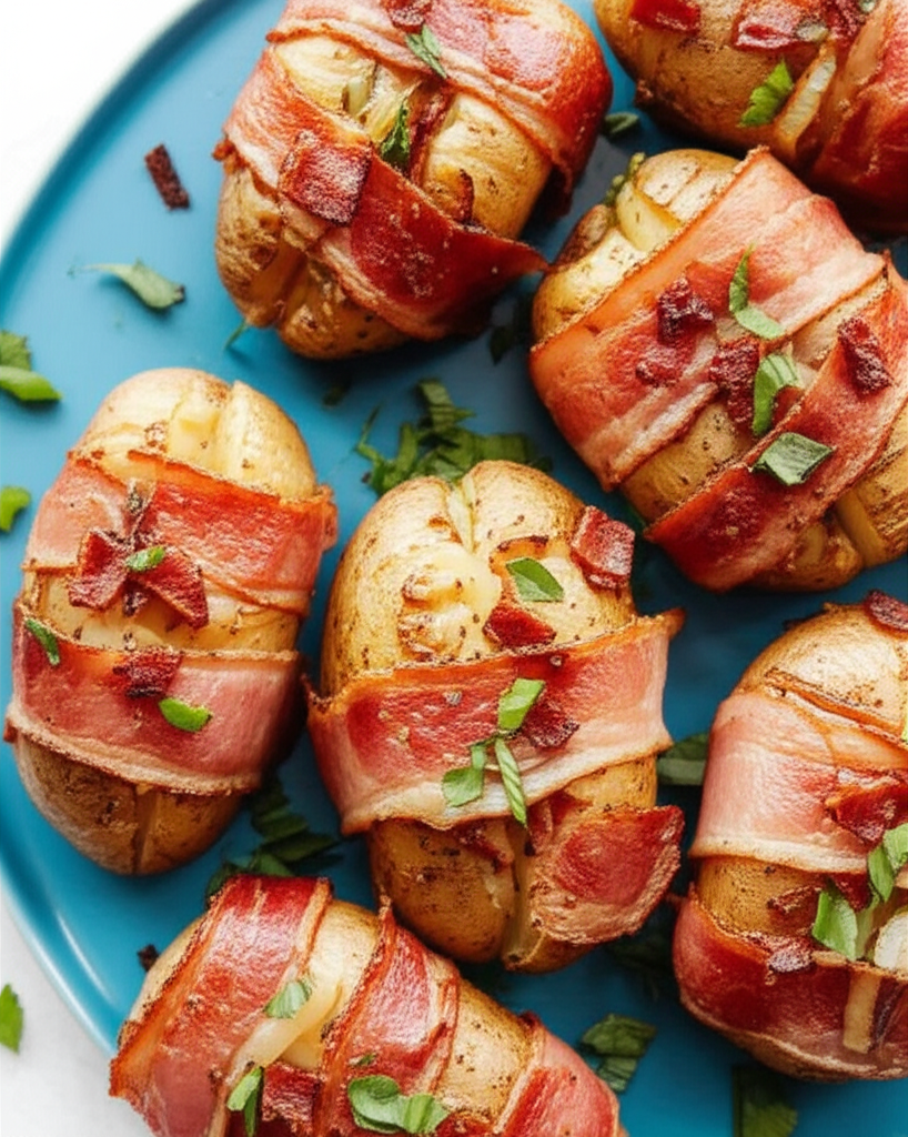 Baked Potatoes On The Grill image