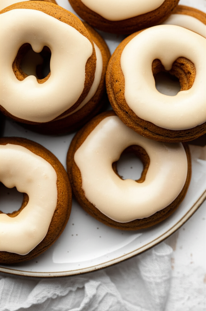 Baked Pumpkin Donuts image