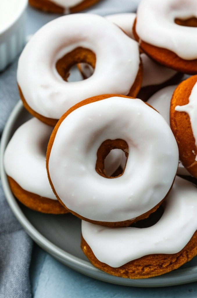 Baked Pumpkin Doughnuts image