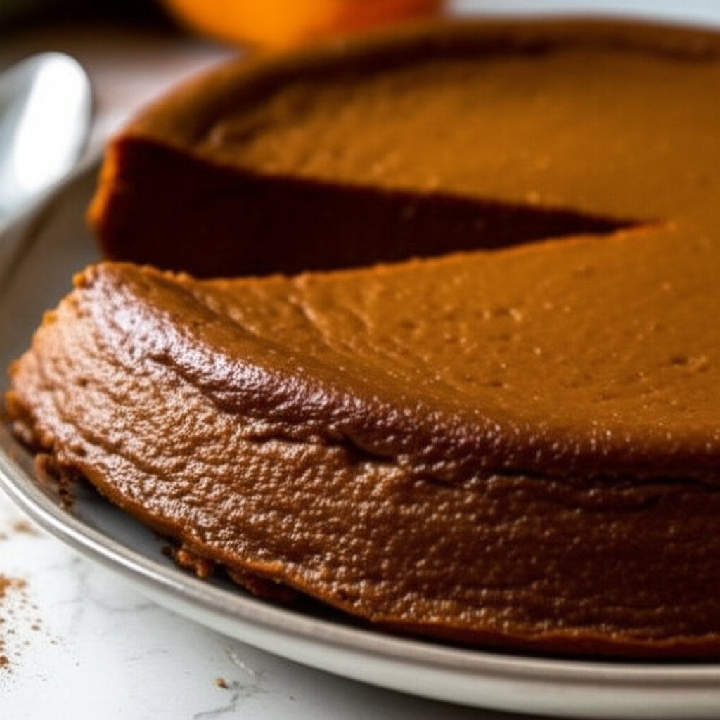 Baked Pumpkin Pudding image