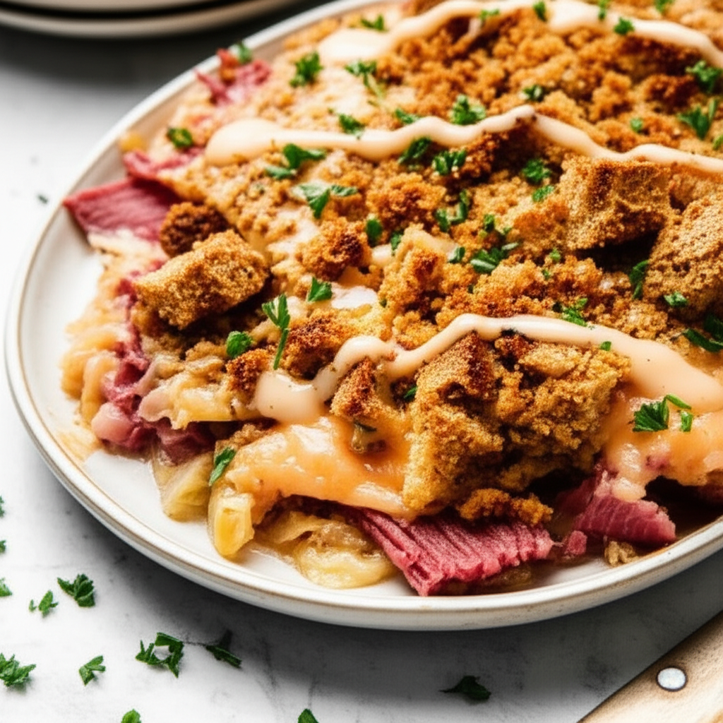 Baked Reuben Style Casserole image