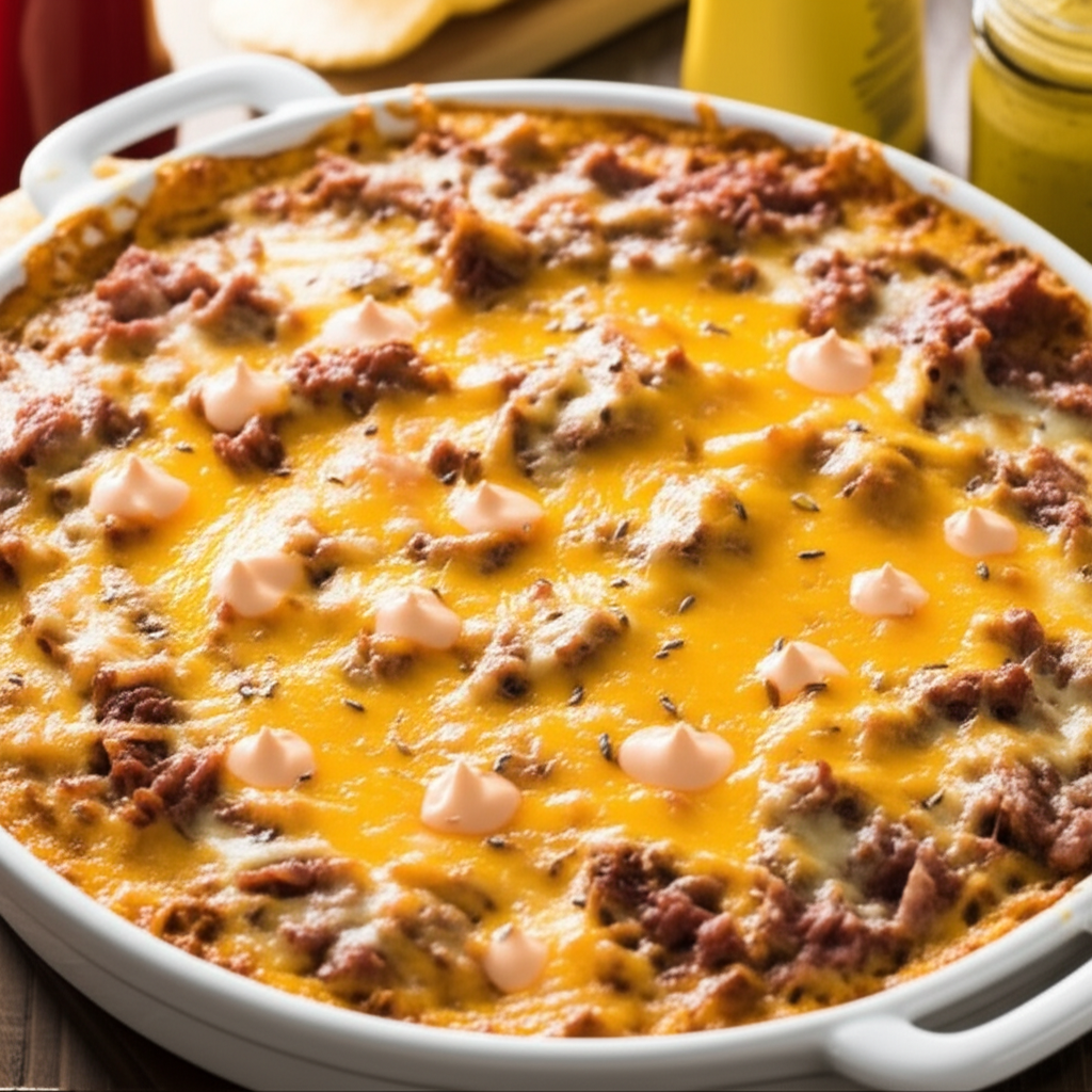 Baked Reuben Dip image