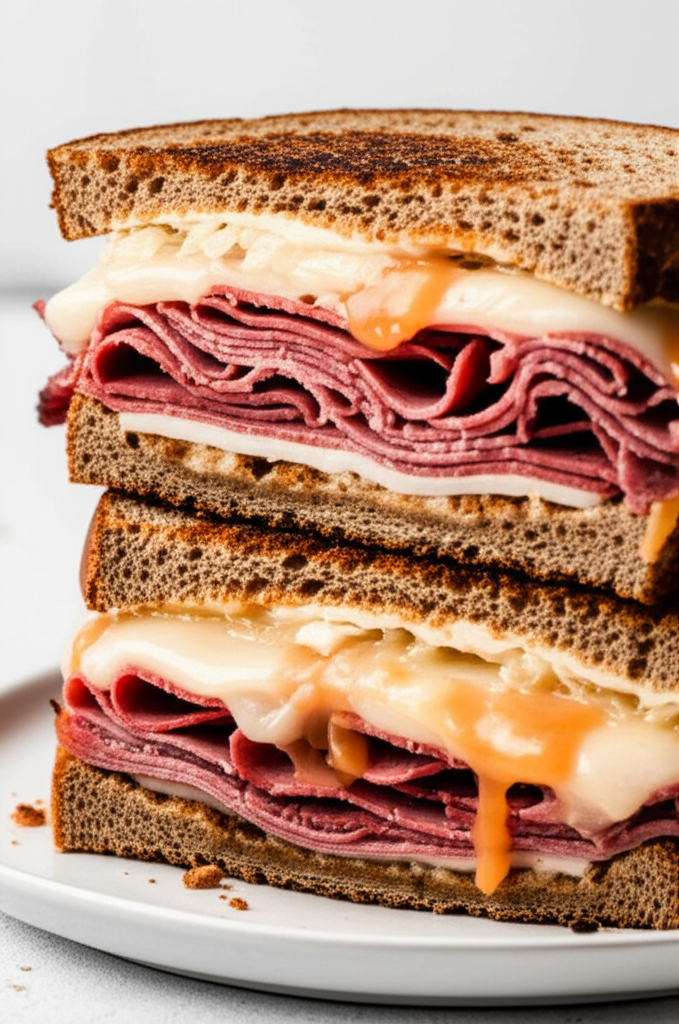 Baked Reuben Sandwich Nuwave Flavorwave Ovens image