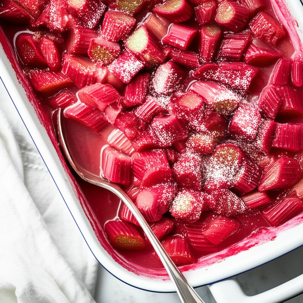 Baked Rhubarb image