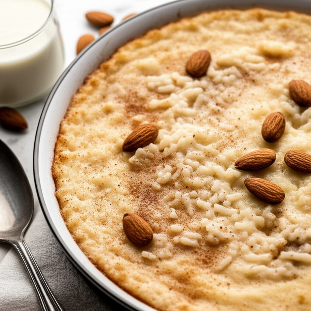 Baked Rice Pudding Unni Riisipuuro image