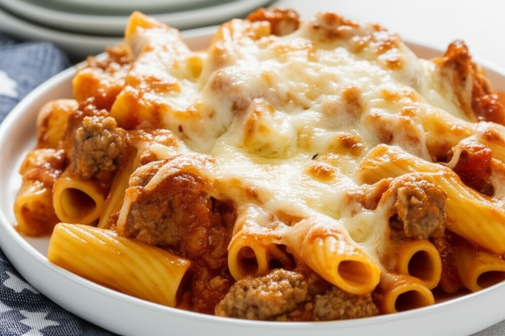 Baked Rigatoni And Sausage image