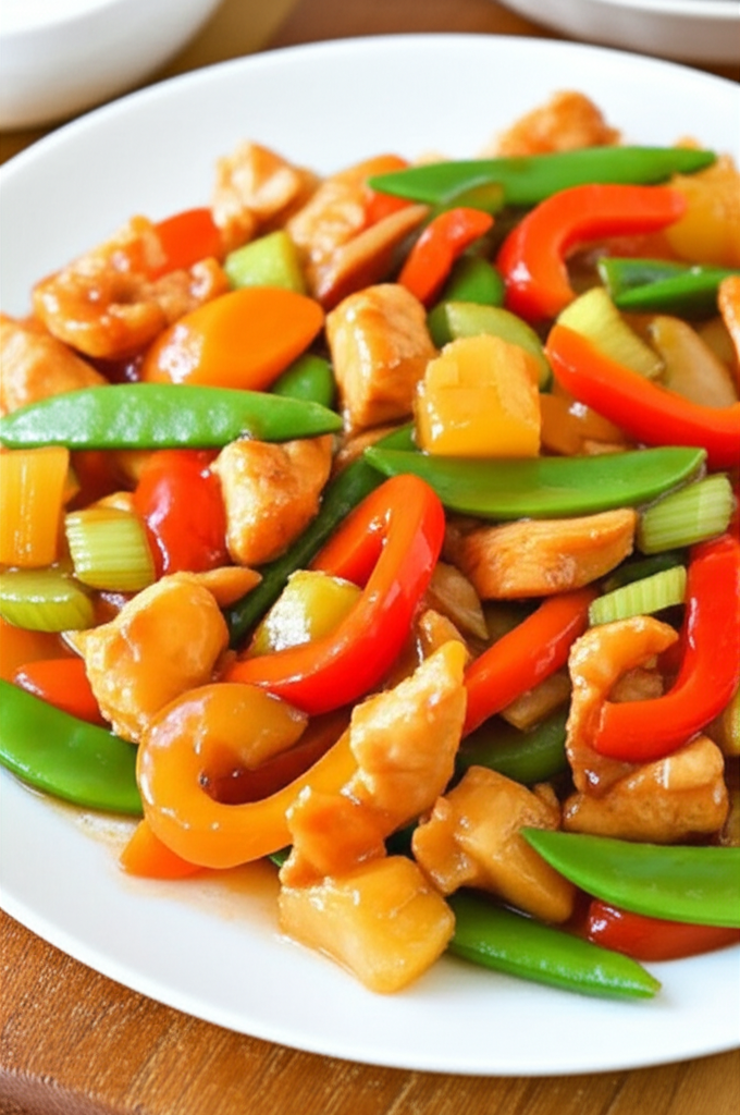 4Pt Weight Watchers Sweet N Sour Chicken image