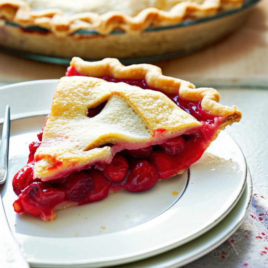 4Th Generation Homemade Cherry Pie image