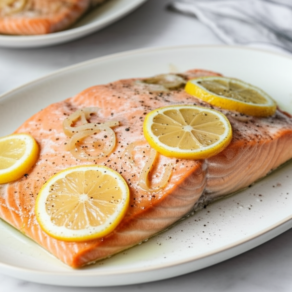 Baked Salmon In Foil image