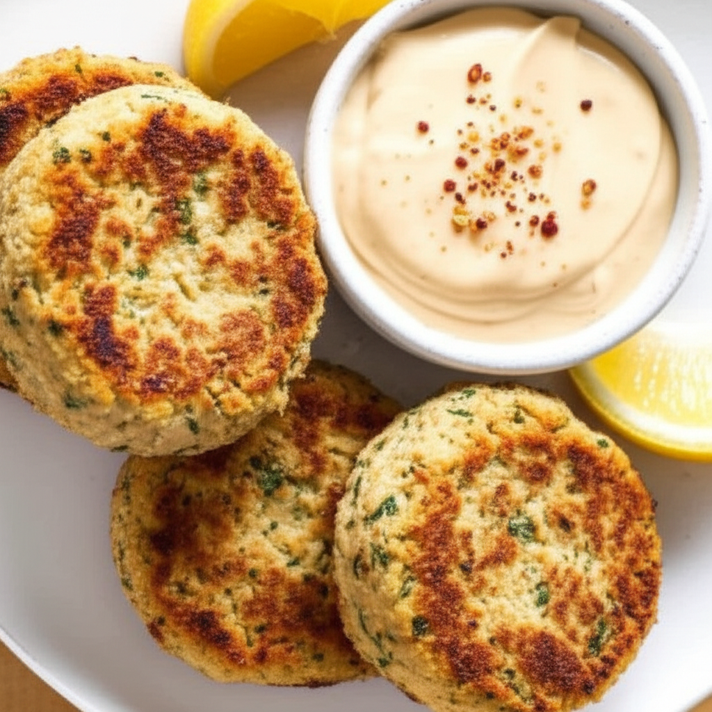 Baked Salmon Patties Or Muffins image