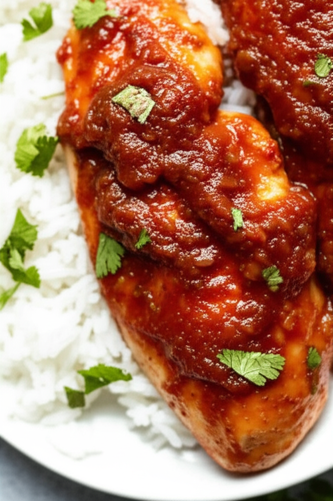 Baked Salsa Chicken Breast image