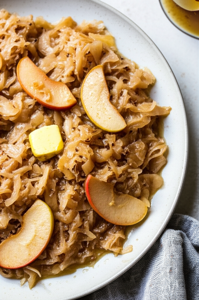 Baked Sauerkraut With Apples image