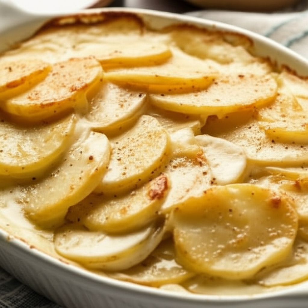 Baked Scalloped Potatoes image