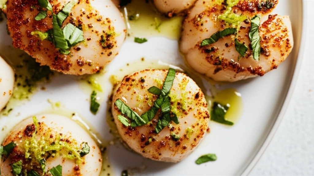 Baked Scallops With Lime image