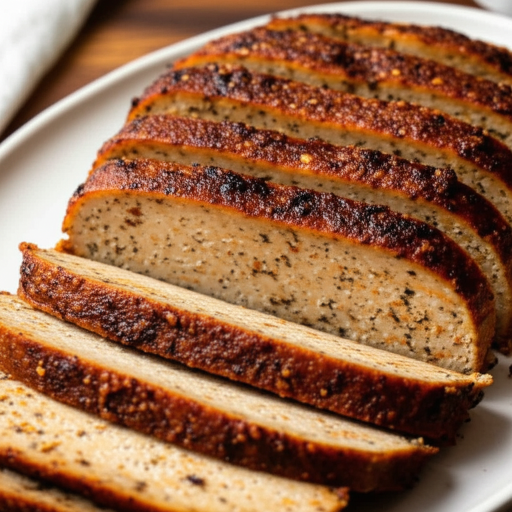 Baked Seitan Log image