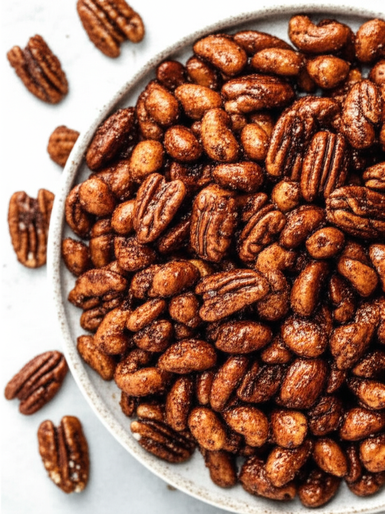 Baked Sherry Spiced Nuts image
