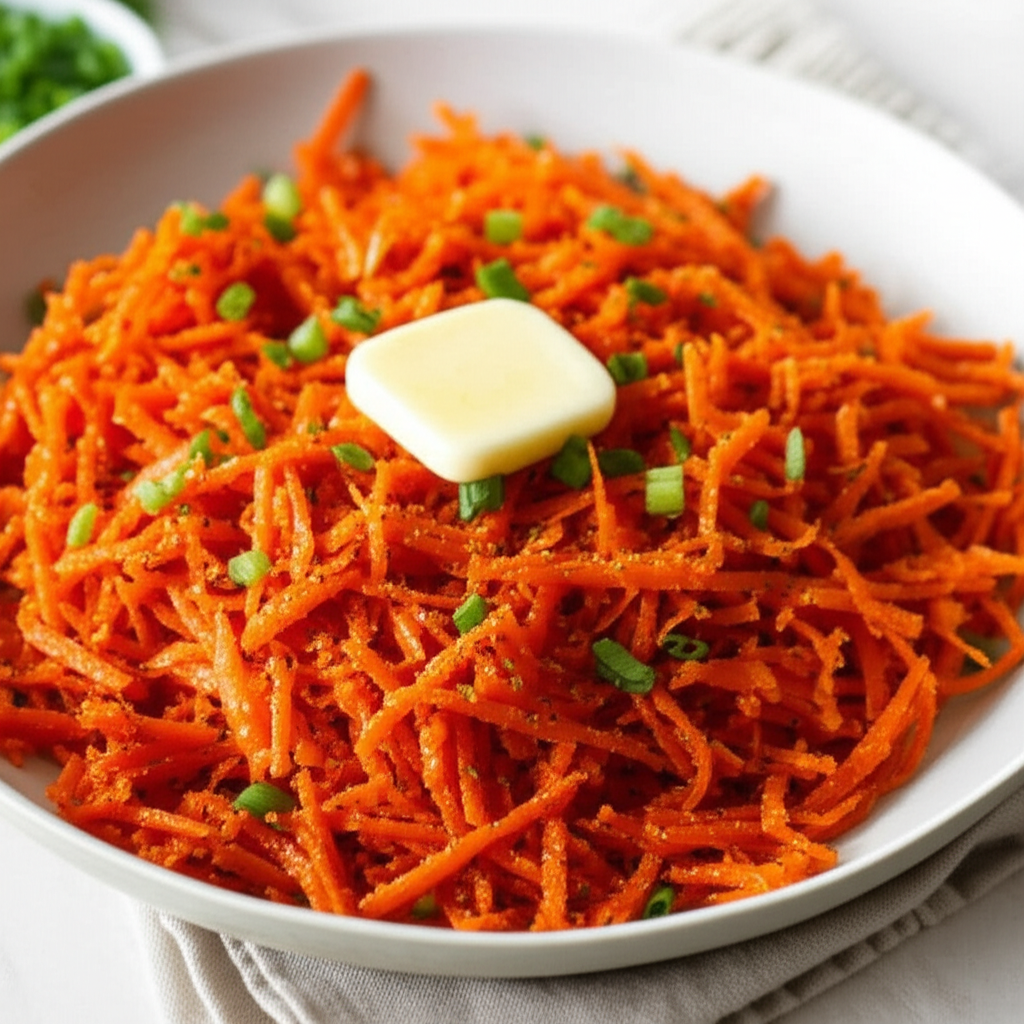 Baked Shredded Carrots image