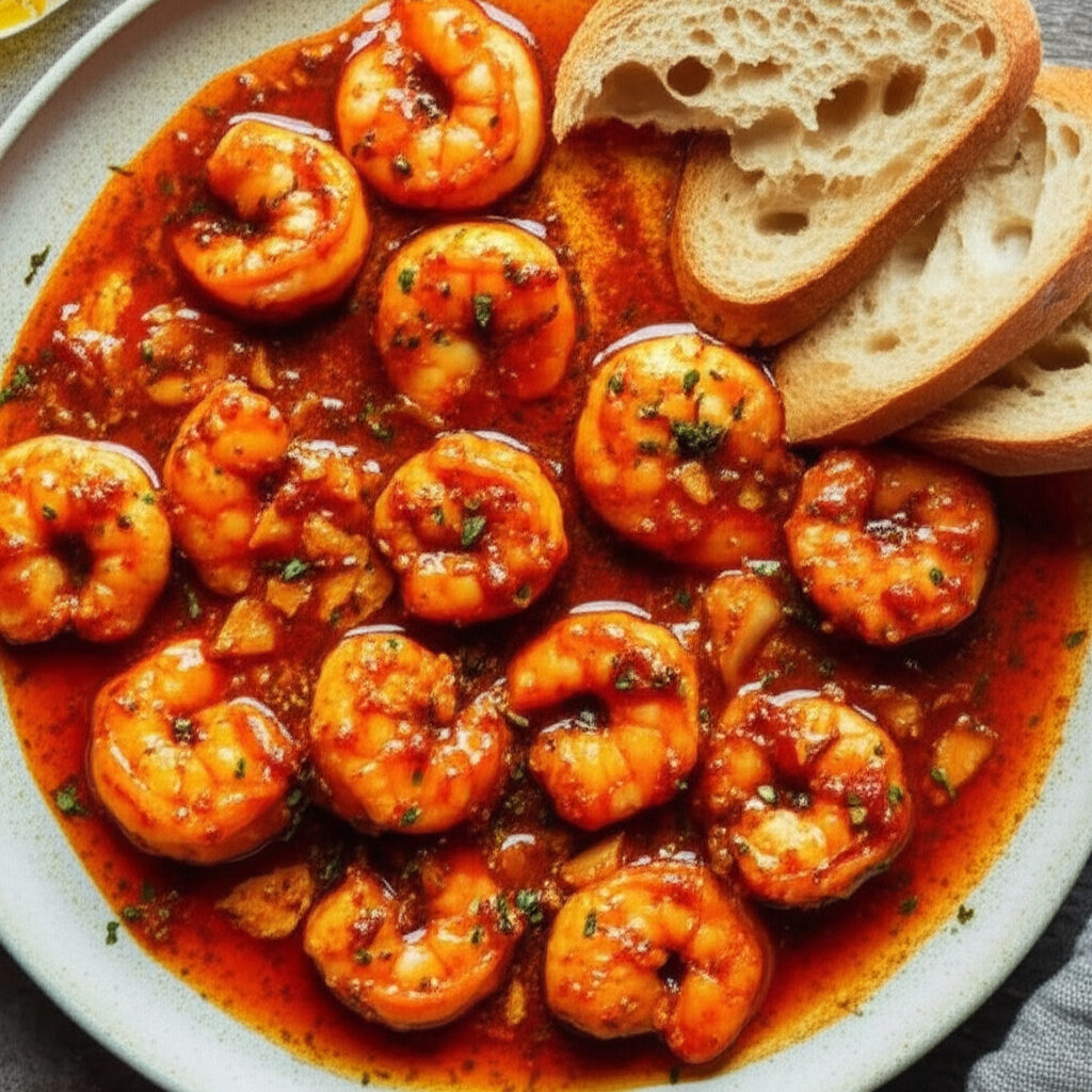 Baked Shrimp In Chipotle Sauce image