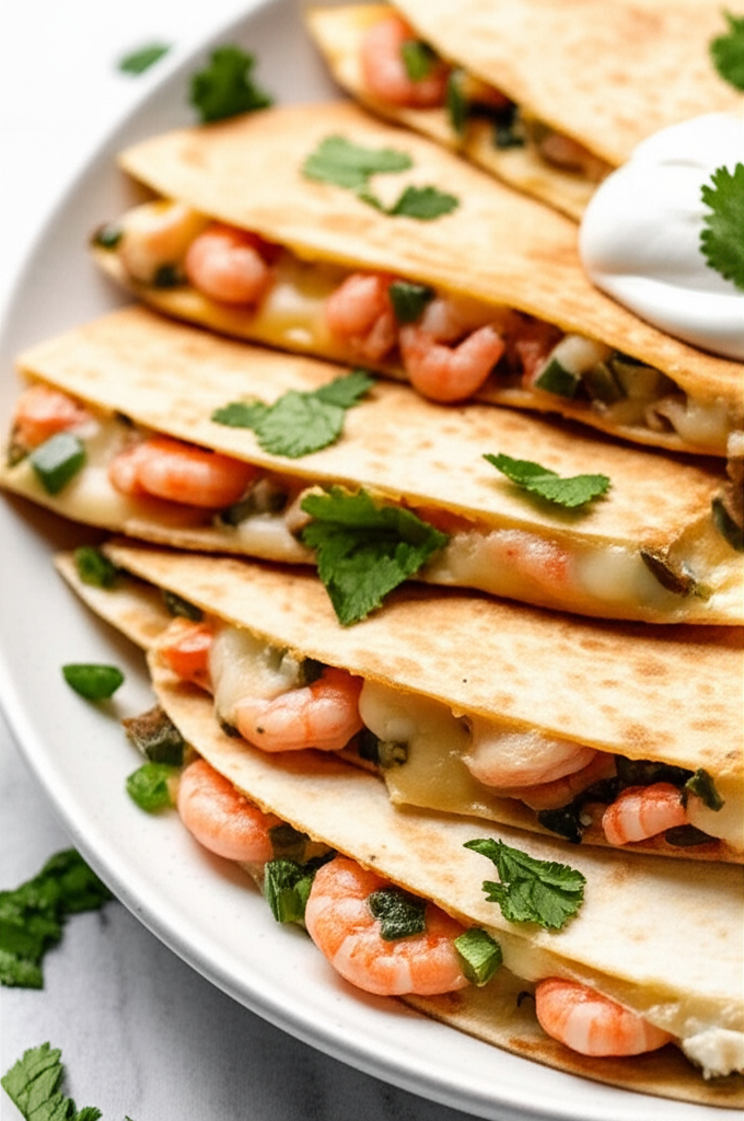 Baked Shrimp Quesadillas image