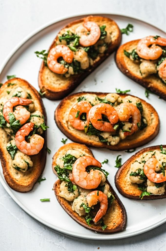 Baked Shrimp Toasts image