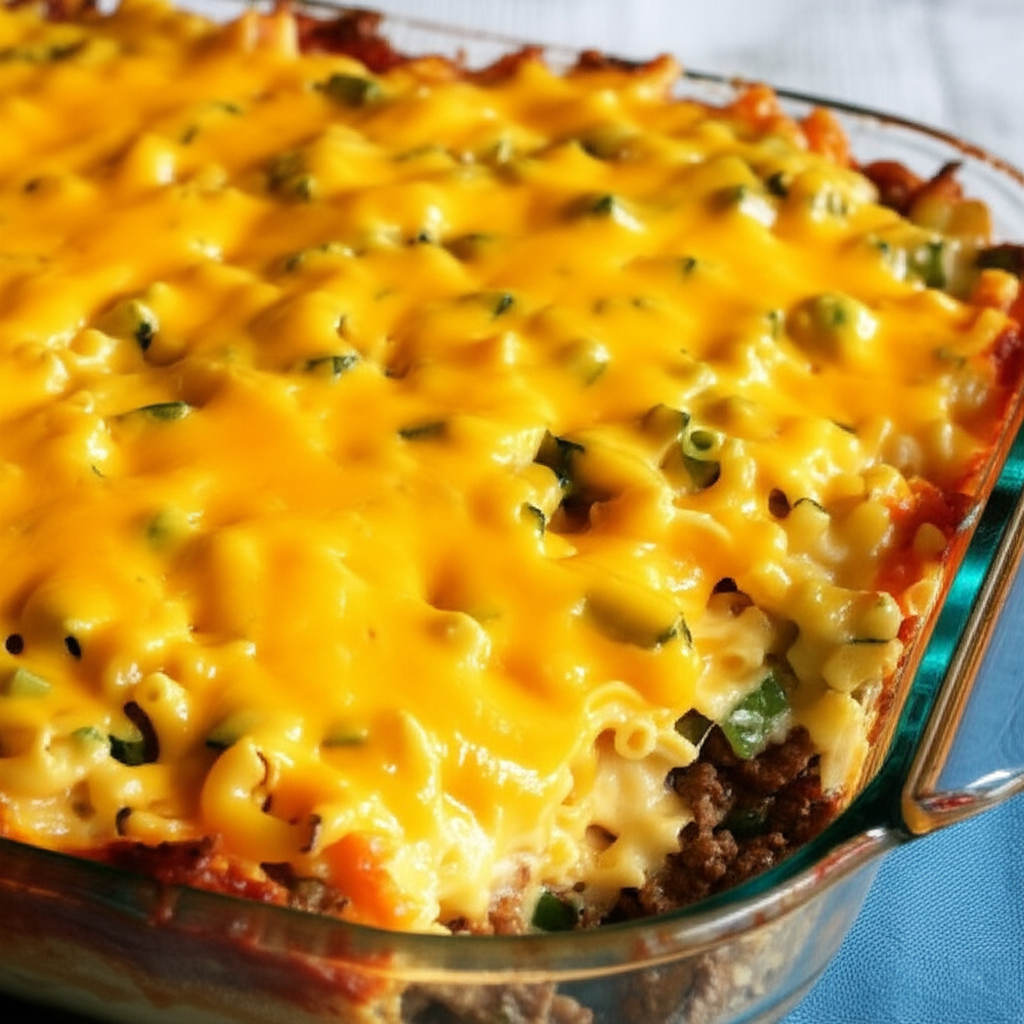4Th Of July Triple Layered Savory Casserole image