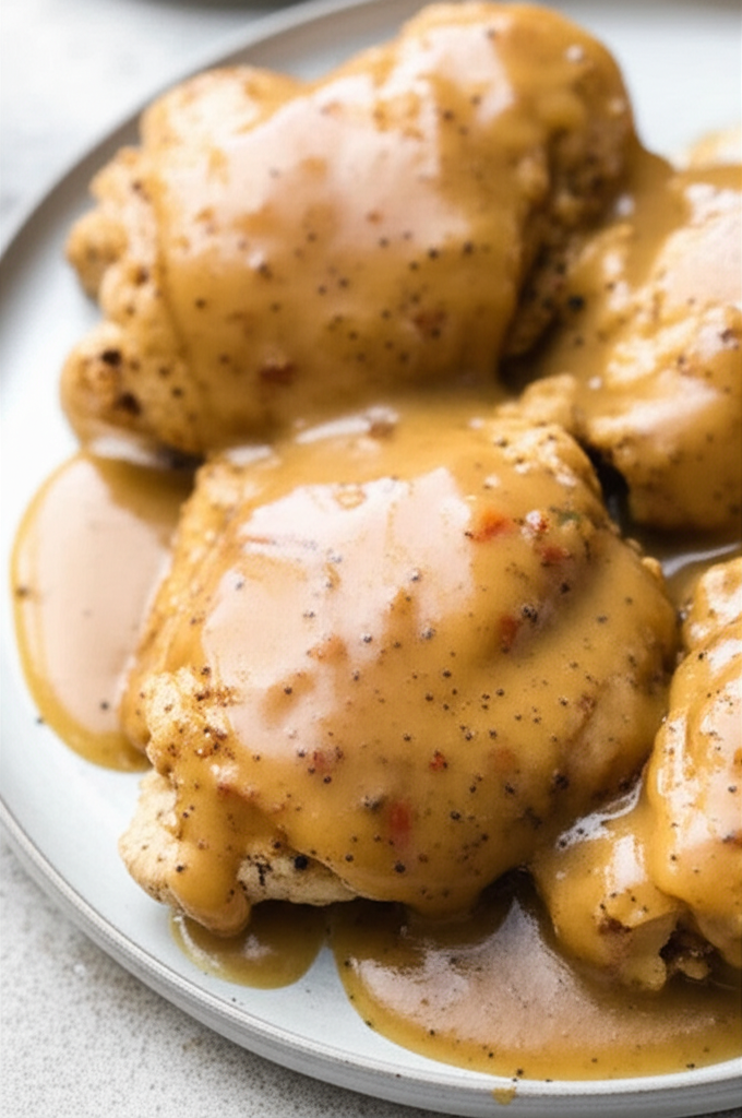 Baked Smothered Chicken image