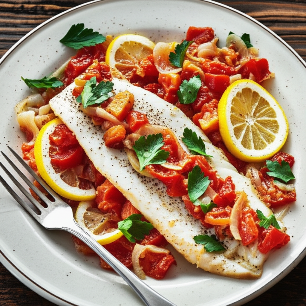 Baked Sole Cornwall image